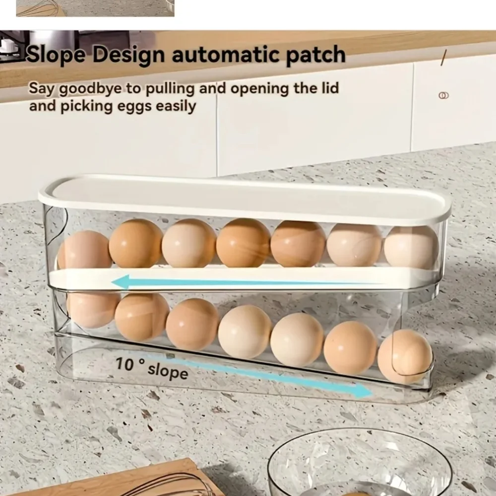 One perfect slopes egg container, with clear plexi sides to see how many you hav